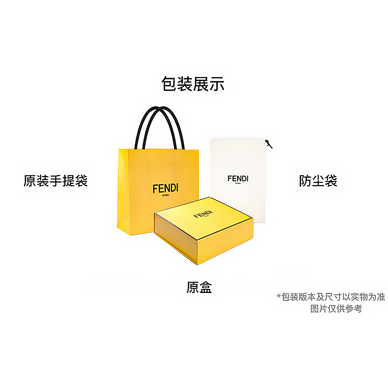 Унисекс картхолдер Fendi (синий) — фото 5