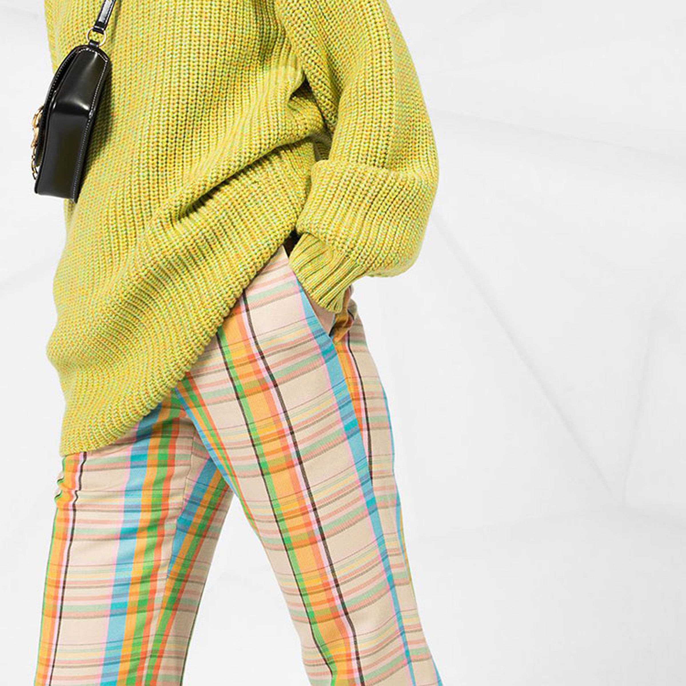 Женские штаны LOEWE (разноцветные) — фото 3