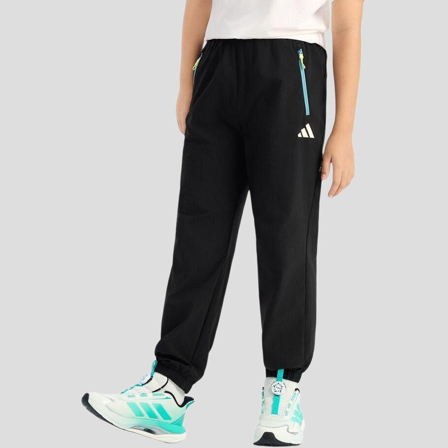 Детские штаны adidas (черные) — фото 3