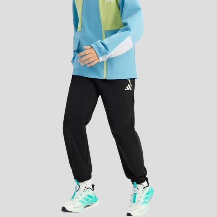 Детские штаны adidas (черные) — фото 4