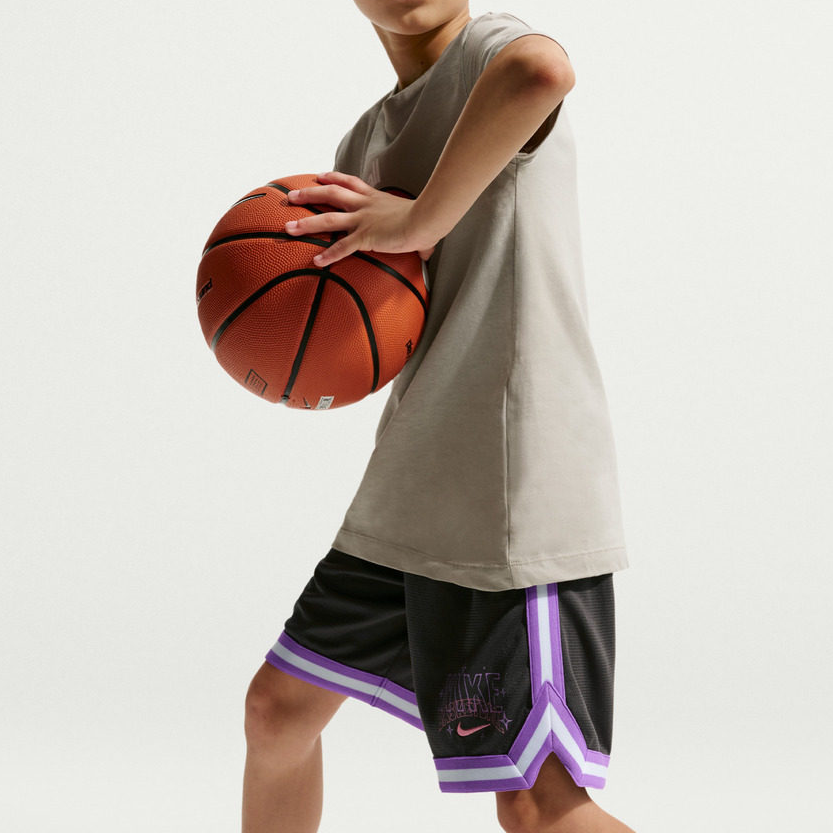 Мужские шорты Nike B DF DNA 24SHORT 8IN HBR (разноцветный) — фото 4