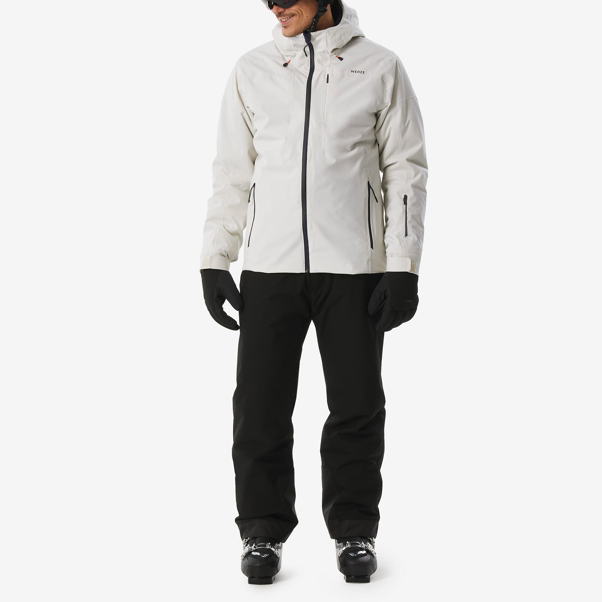 DECATHLON WEDZE 100 Ski Pants Men’s Smoky Black