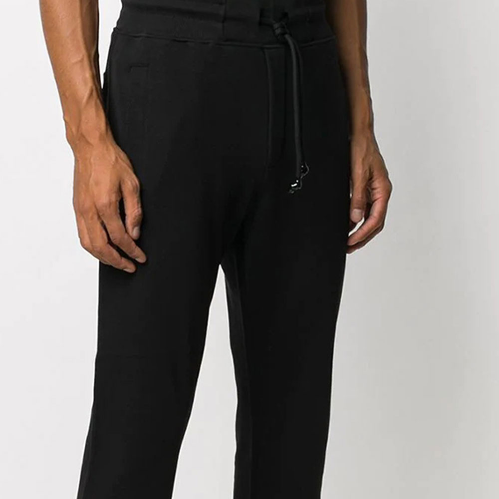 Мужские штаны Versace Jeans Couture Drawstring (черные) — фото 7