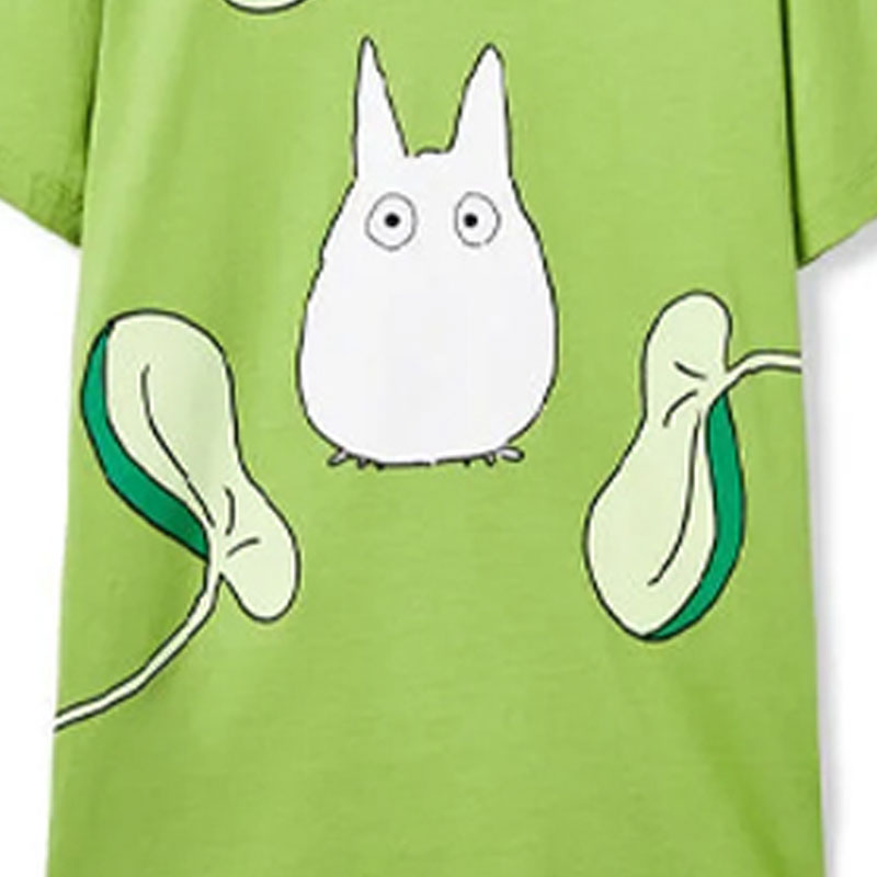 Женская футболка LOEWE x Totoro (зеленая) — фото 6