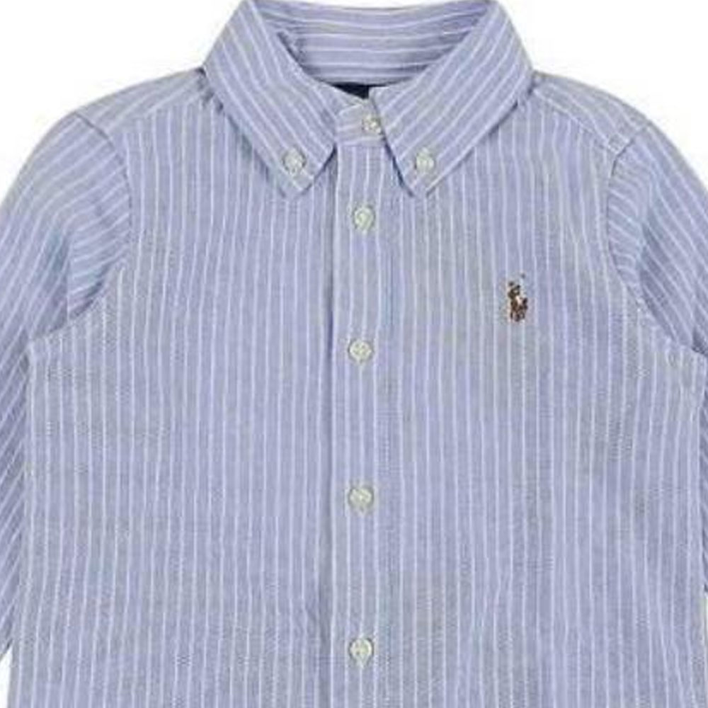 Детская рубашка Ralph Lauren (синий) — фото 3