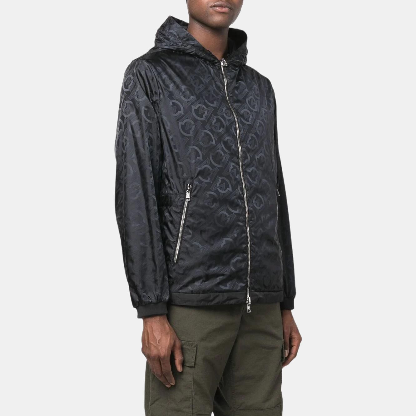 Мужская куртка Moncler (черный) — фото 4