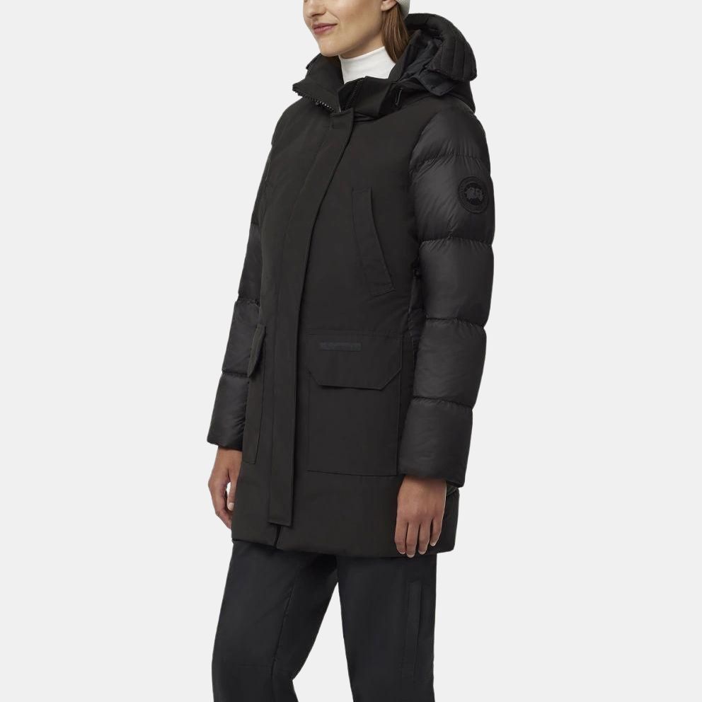 Женская куртка Canada Goose Trillium Parka (черная) — фото 5