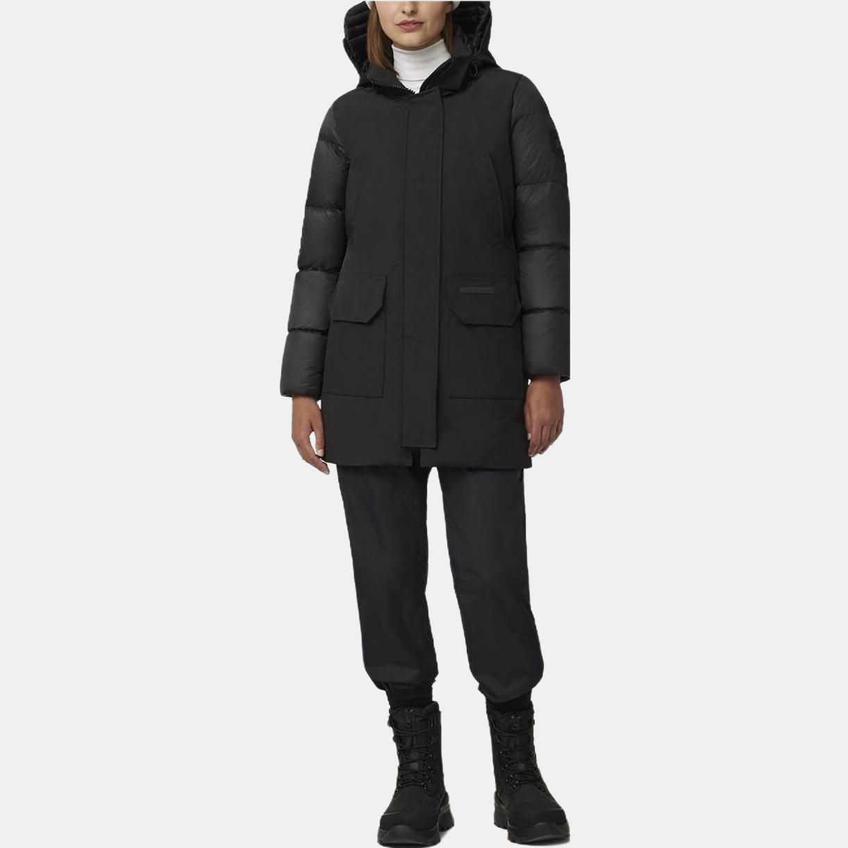 Женская куртка Canada Goose Trillium Parka (черная) — фото 4
