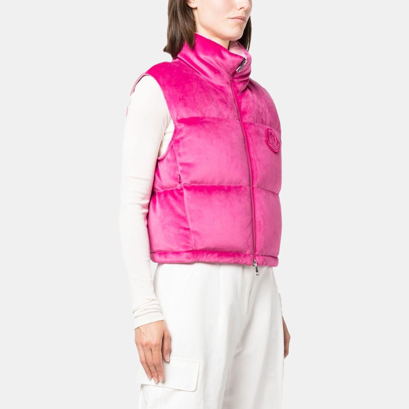 Женский жилет Moncler (черный) — фото 3