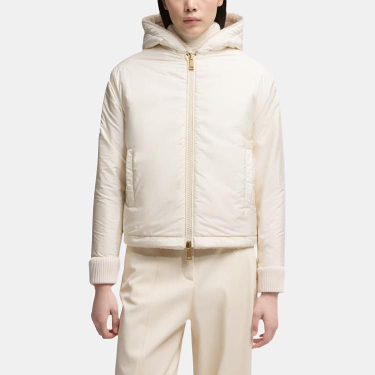Женская куртка Moncler Reversible Padded Hoodie (разноцветный) — фото 2