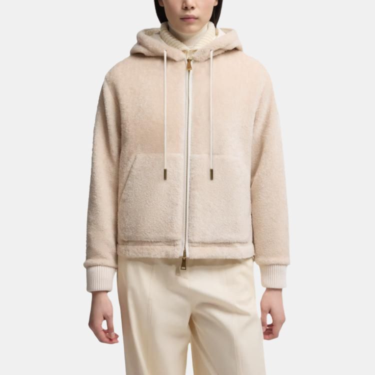 Женская куртка Moncler Reversible Padded Hoodie (разноцветный) — фото 3
