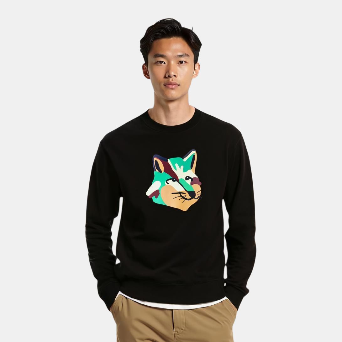 Худи Maison Kitsune (черный) — фото 2