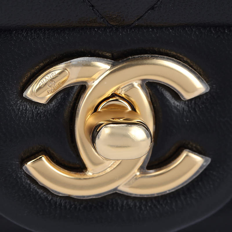 Женская сумка Chanel Flap Bag (черная) — фото 5