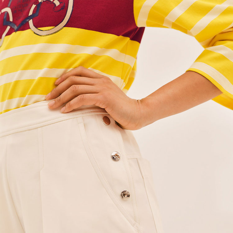 Женские шорты Hermes SS21 (белые) — фото 4