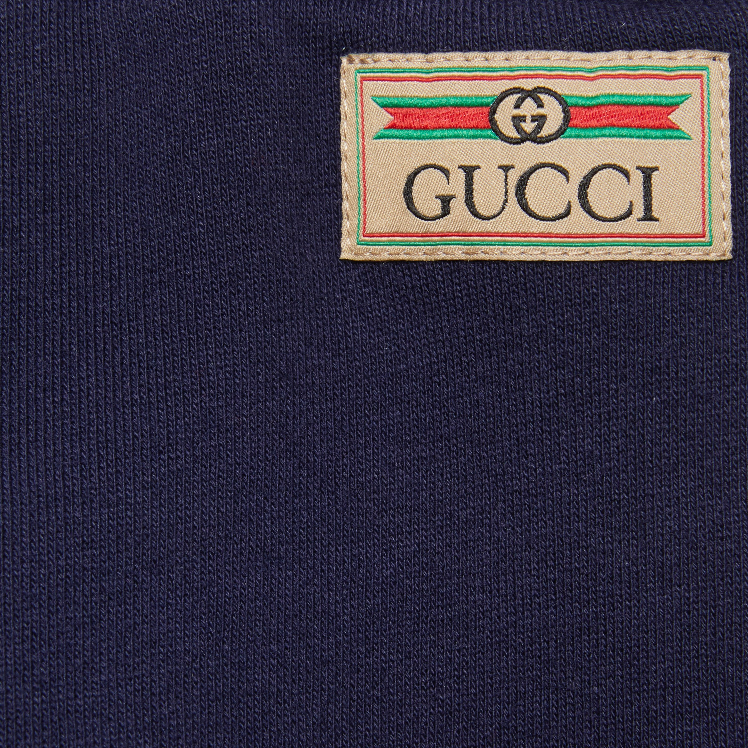 Детские штаны Gucci (темно-синие) — фото 3