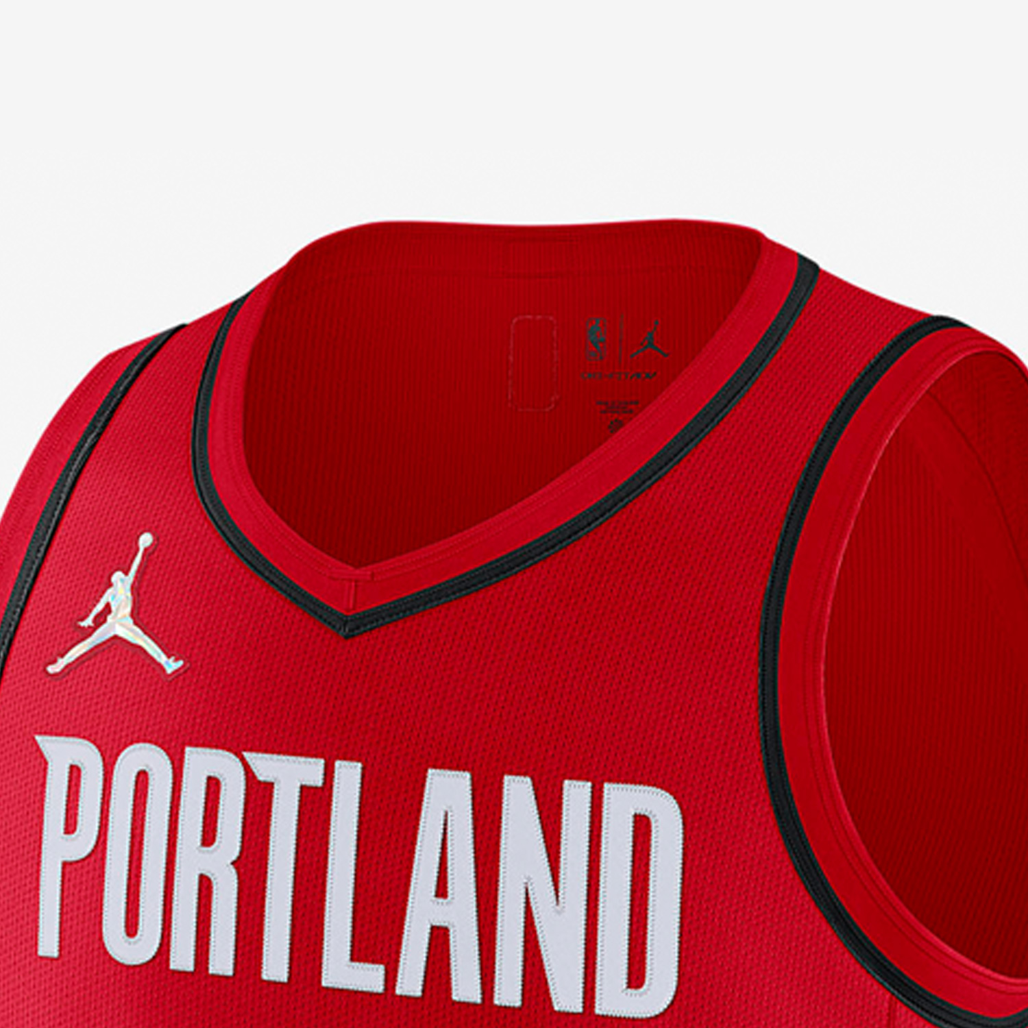Jordan Basketball Jerseys Unisex Red Moderate Straight Fit