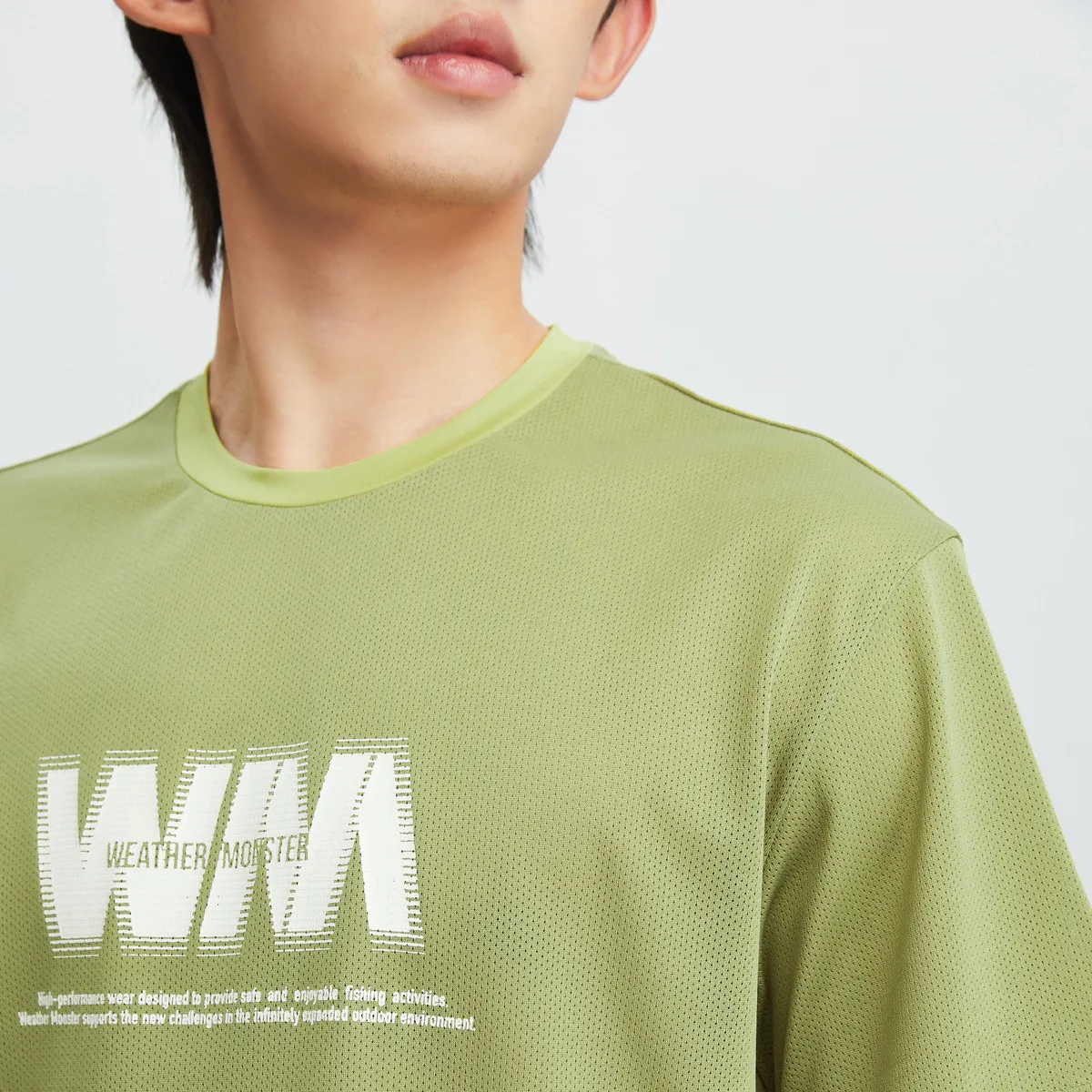 KOLON SPORT Camping Collection Camp T Shirt Men's Olive Green