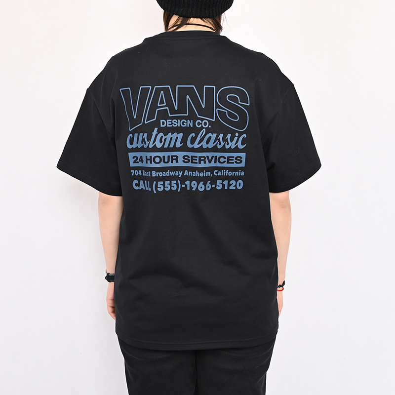Мужская футболка Vans (черная) — фото 5