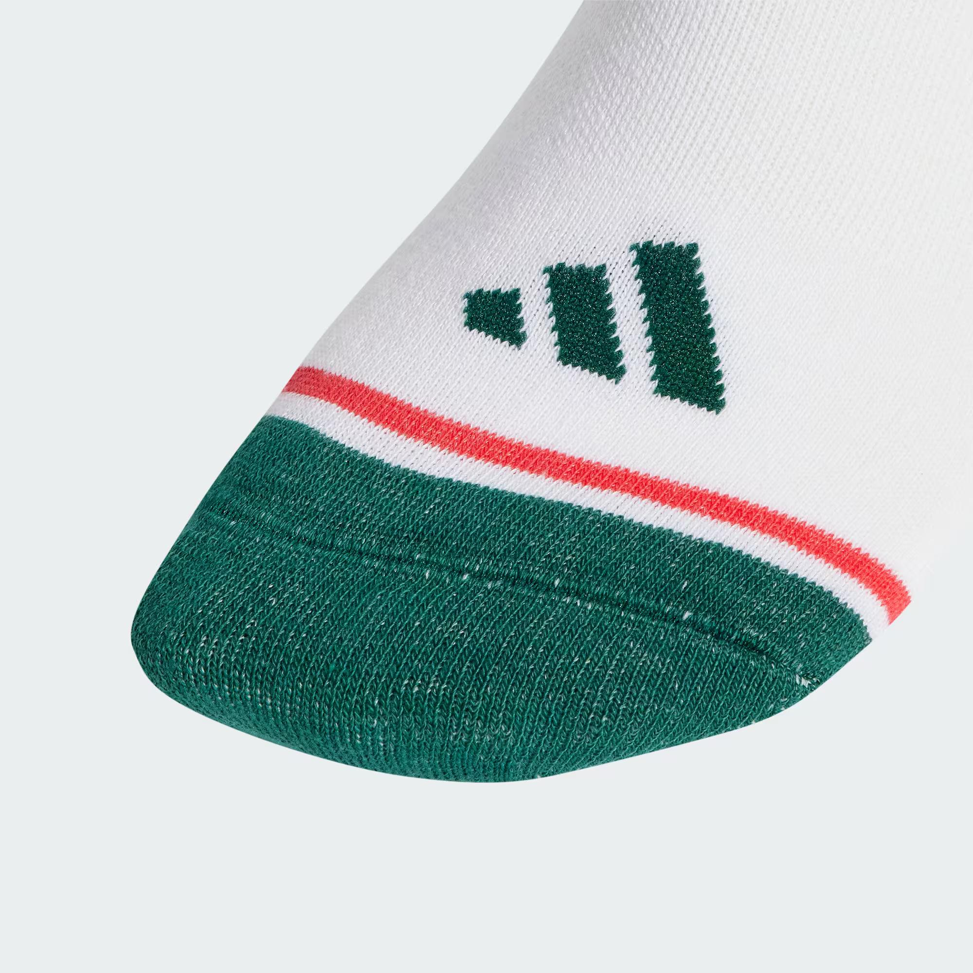 Adidas GRAPHIC SOCKS Crew Socks Unisex 1 Pack White/Forest Green