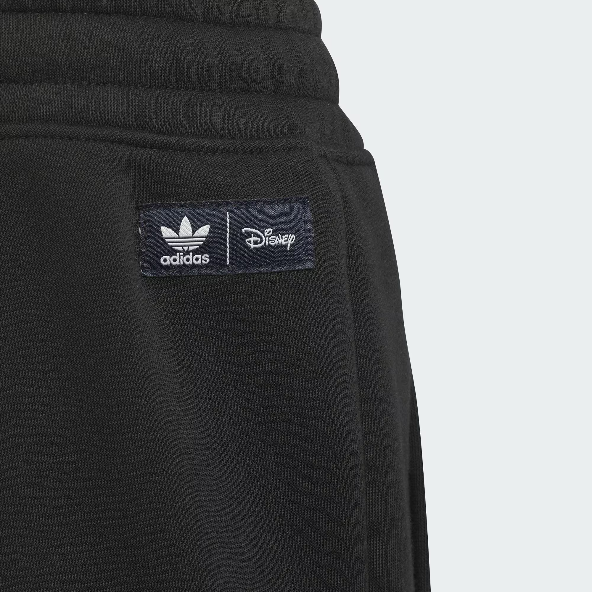 Мужские штаны adidas originals × Disney/ KNIT JOGGERS APPAREL (черные) — фото 4