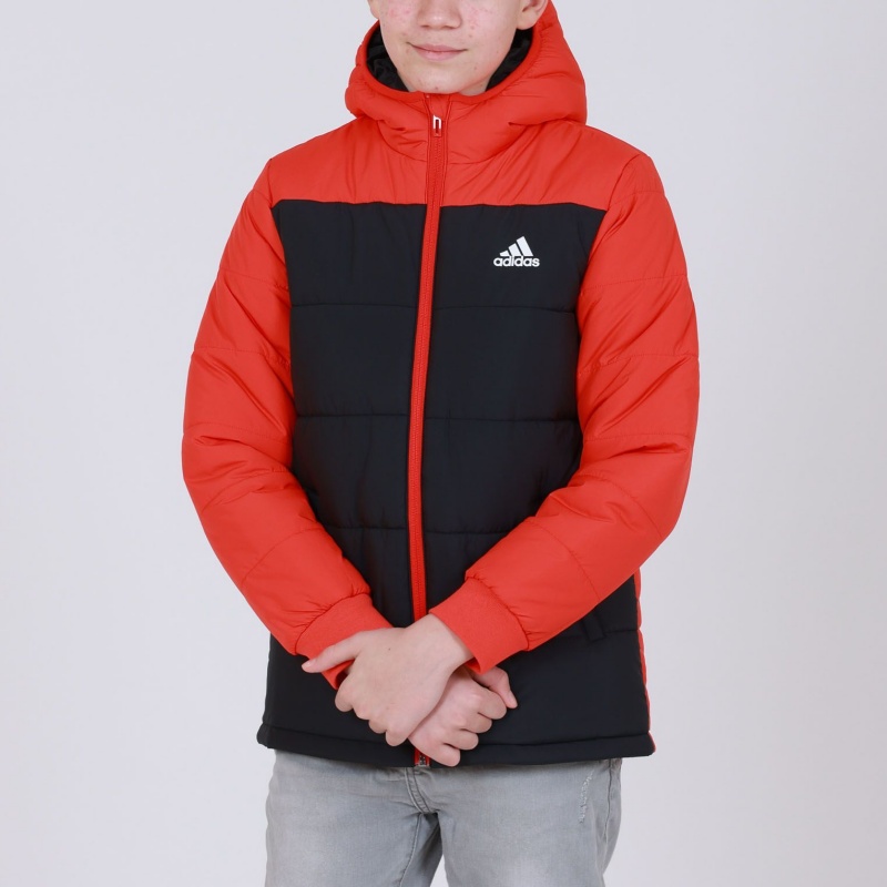 Мужская куртка adidas (красная) — фото 3