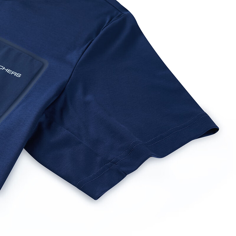 Skechers Quick Dry T Shirts Men’s Marine Collegiate Blue