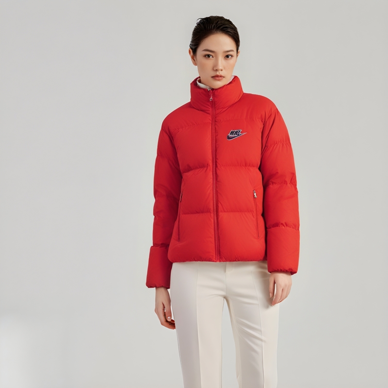 Куртка Supreme x nike reversible puffy jacket SS21 (мультиколор) — фото 5