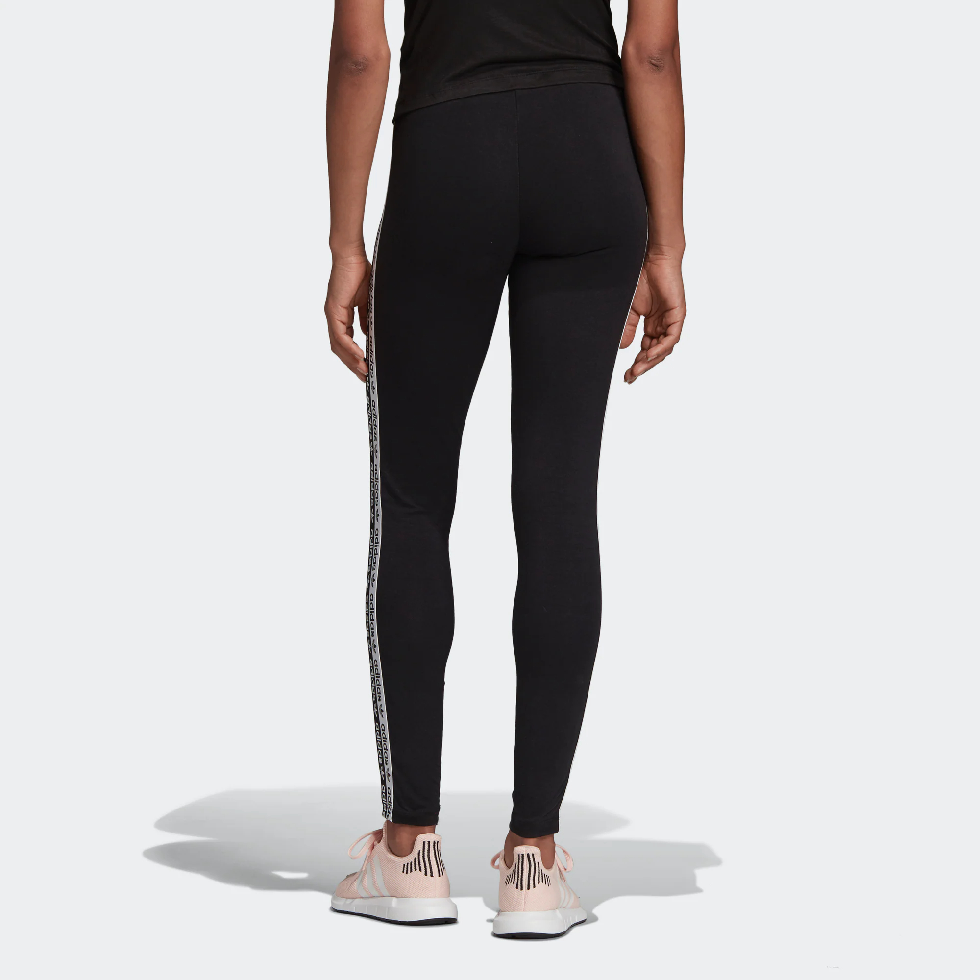 Adidas Originals Tights TAPE Sports Pants Women’s Black