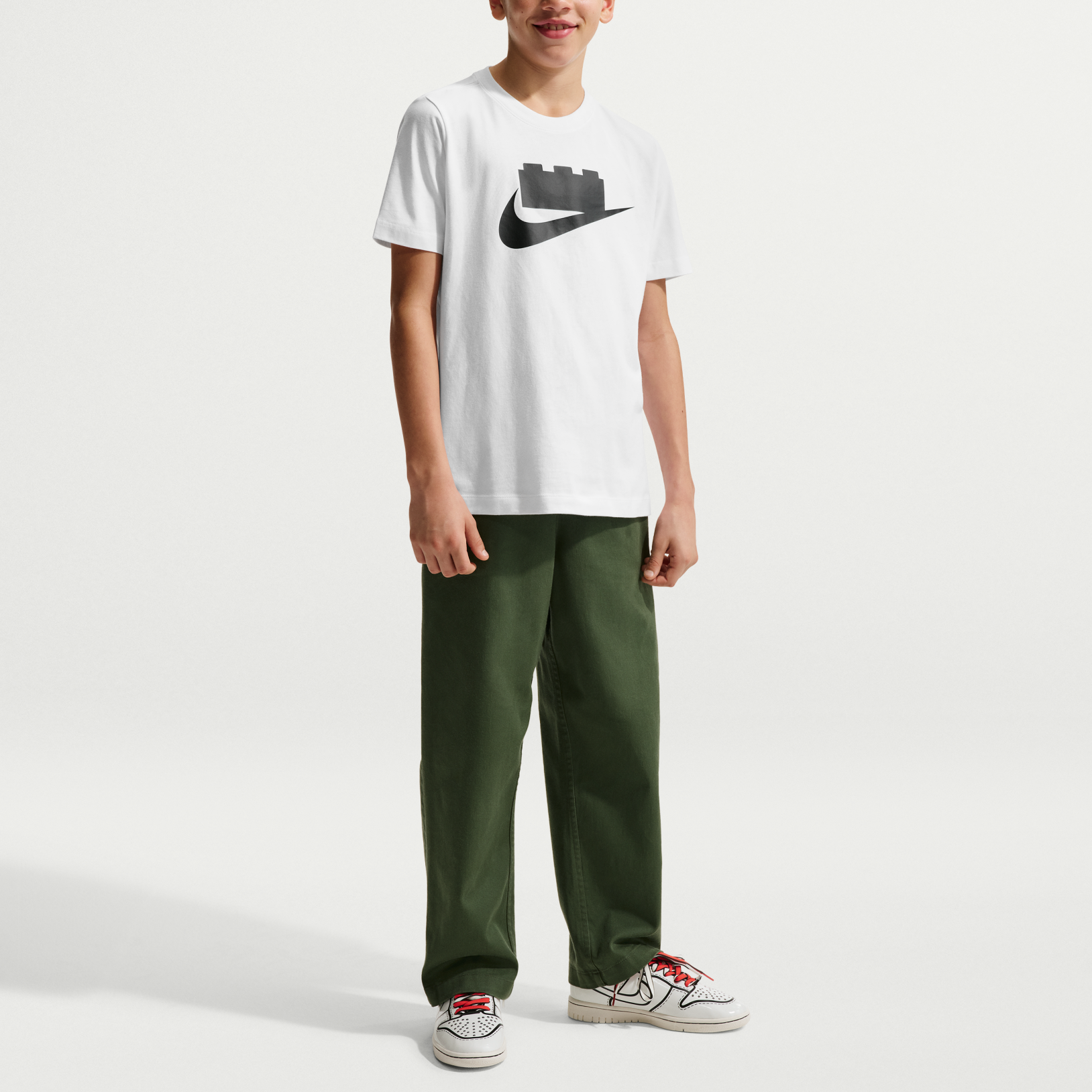 Футболка Nike x LEGO (разноцветная) — фото 2