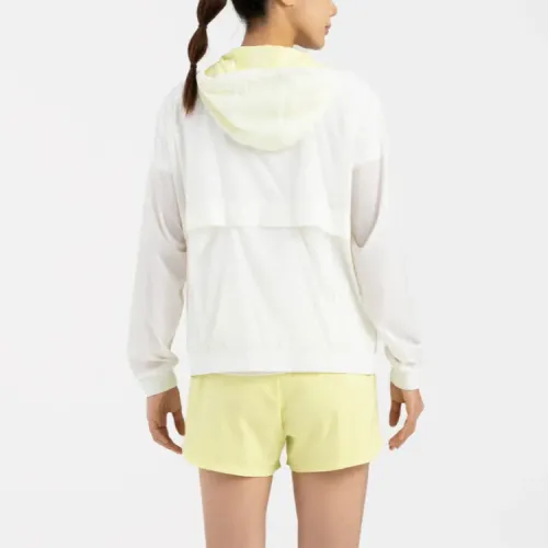 DECATHLON Kalenji Экрю Женские Куртки