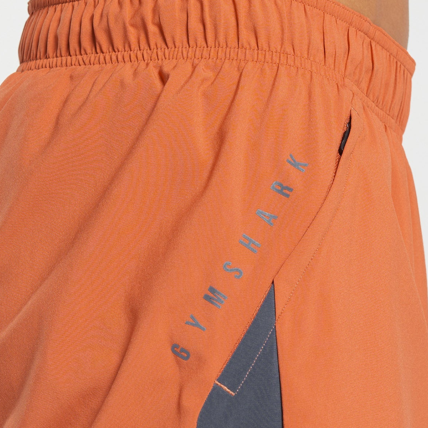 GYMSHARK SPORT 7′ SHORTS Sports Shorts Men’s Orange
