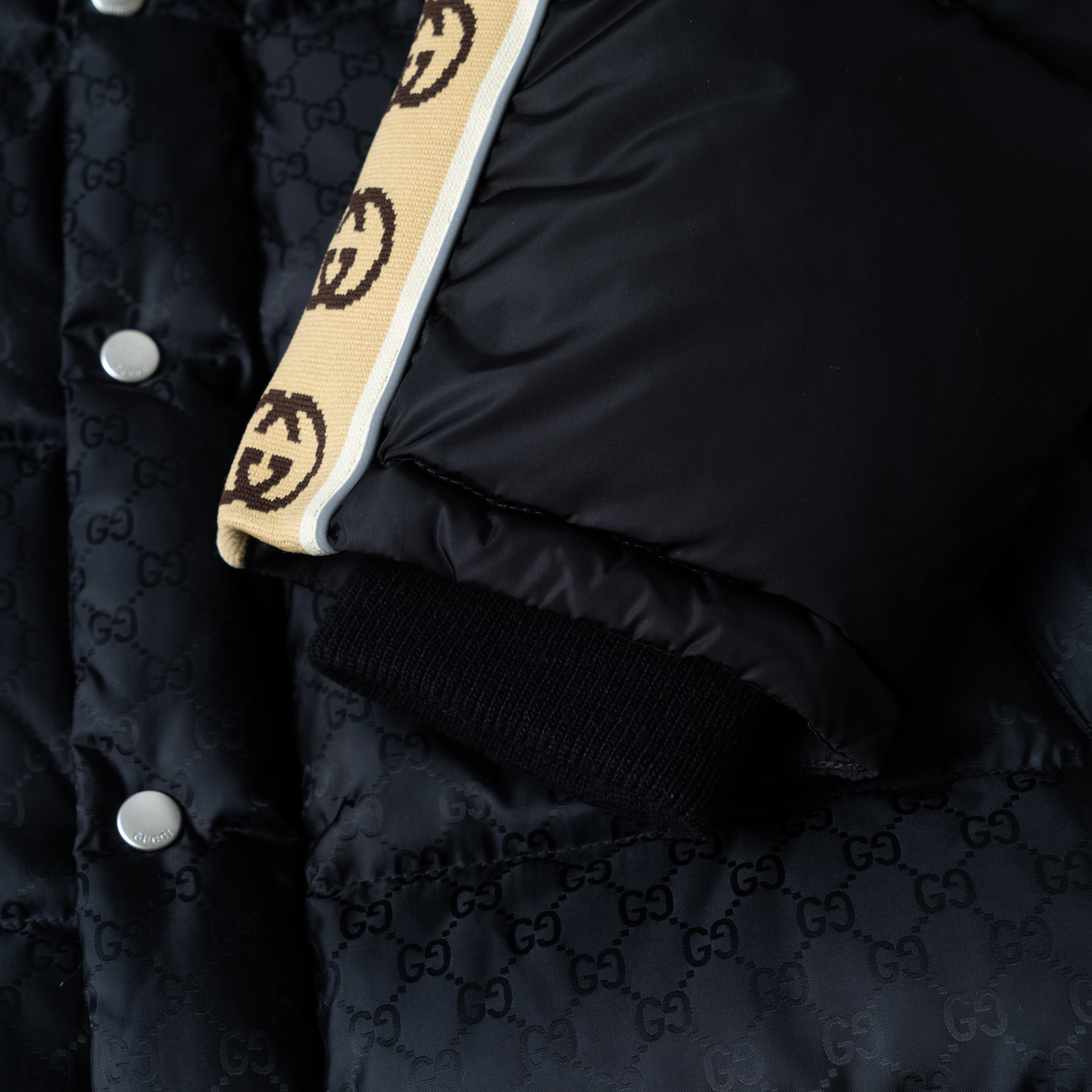 Куртка Gucci (черная) — фото 11