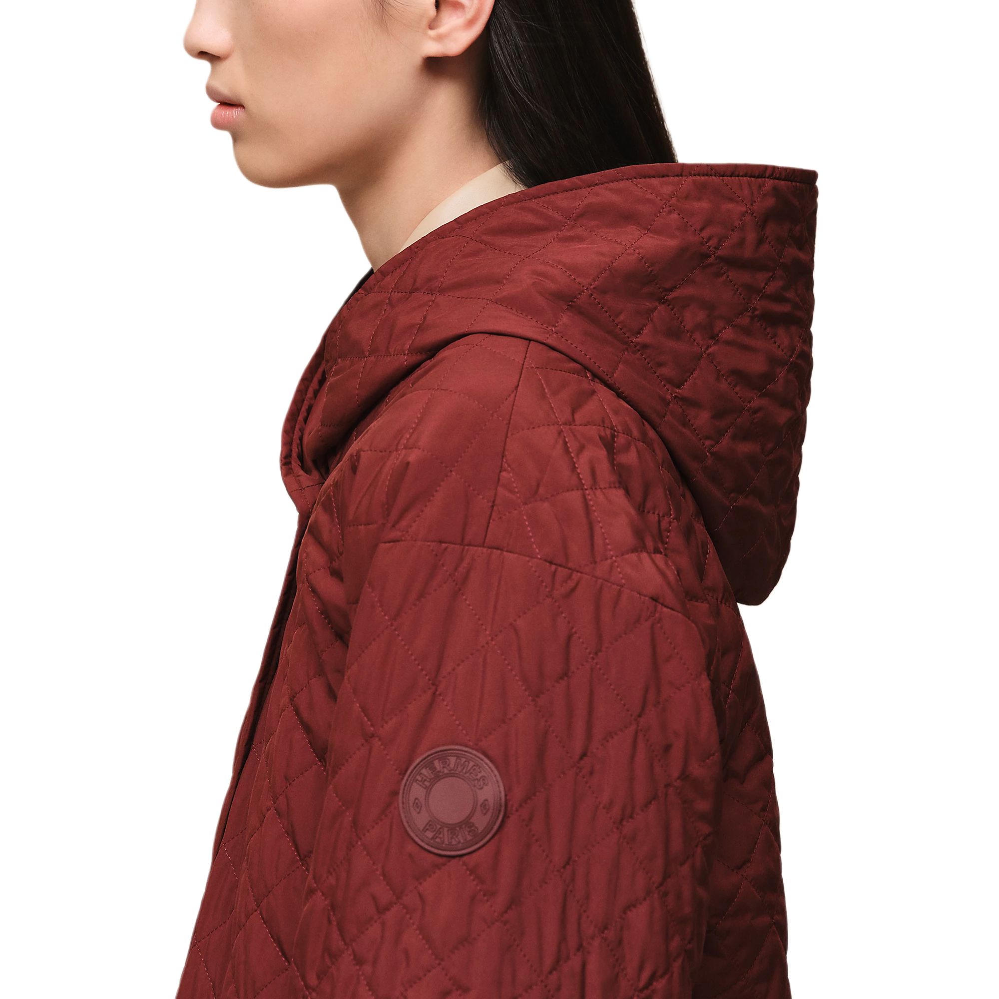 Женская куртка Hermes SS26 (бежевая) — фото 4