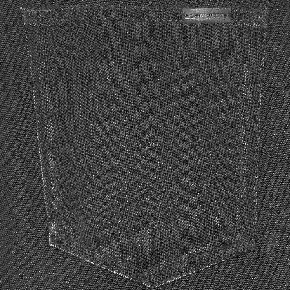 Мужские штаны SAINT LAURENT (черные) — фото 5