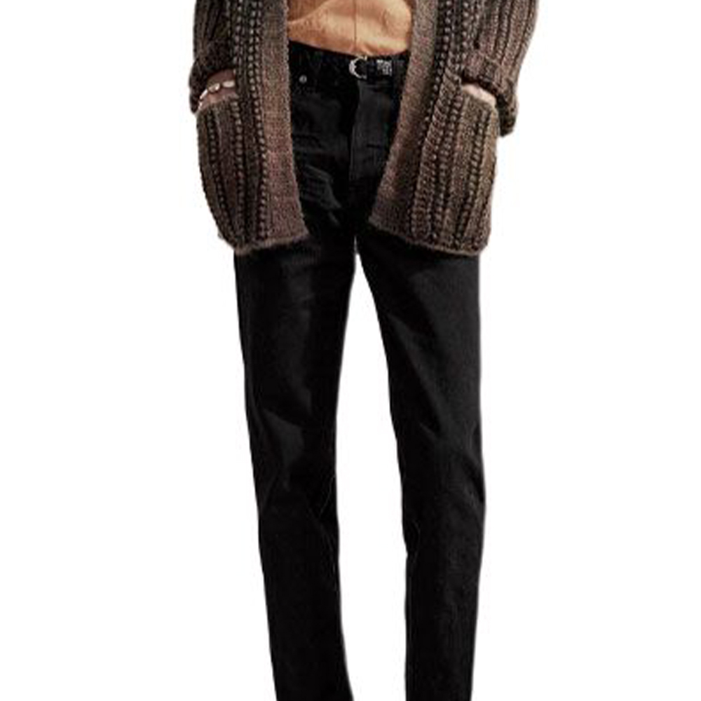 Мужские штаны SAINT LAURENT (черные) — фото 4
