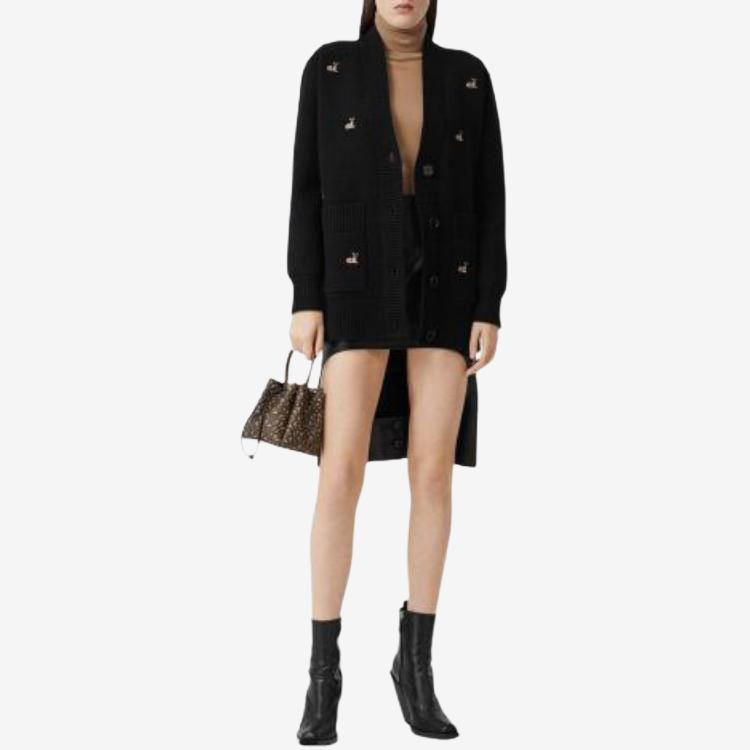 Кардиган Burberry (черный) — фото 5