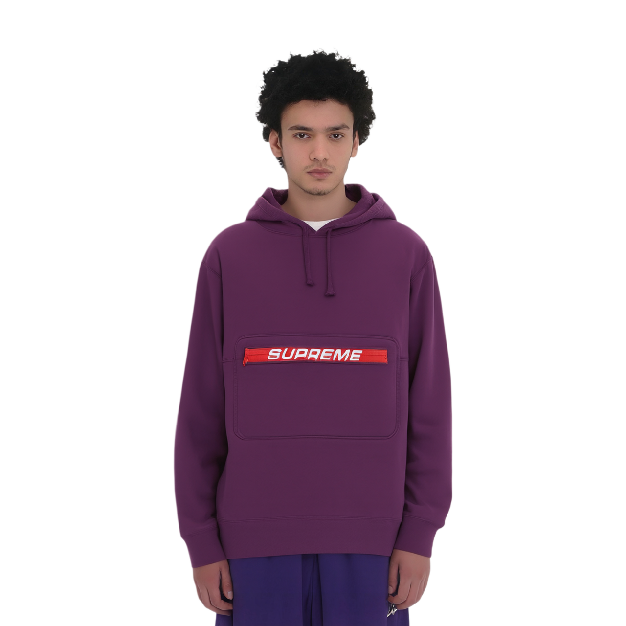 Худи Supreme SS19 (фиолетовое) — фото 2