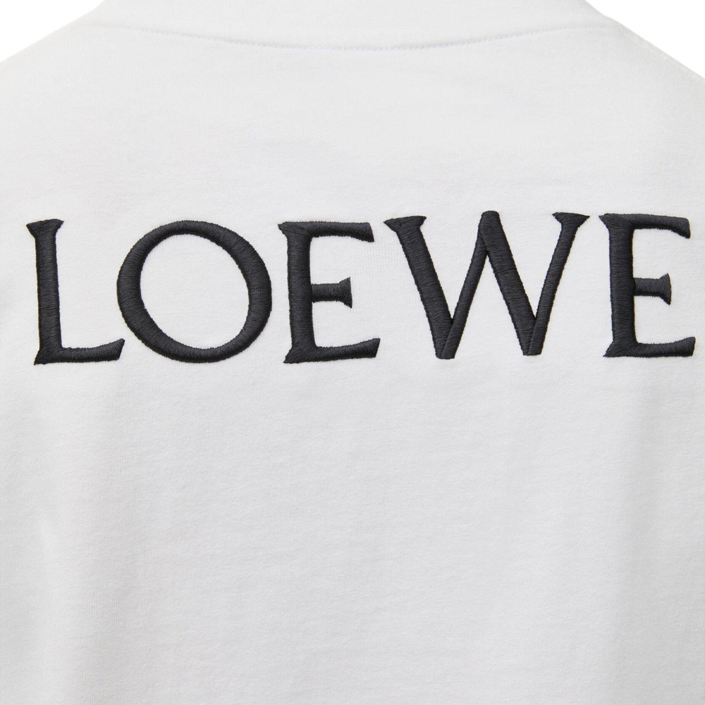Мужская футболка LOEWE SS25 T (белая) — фото 5