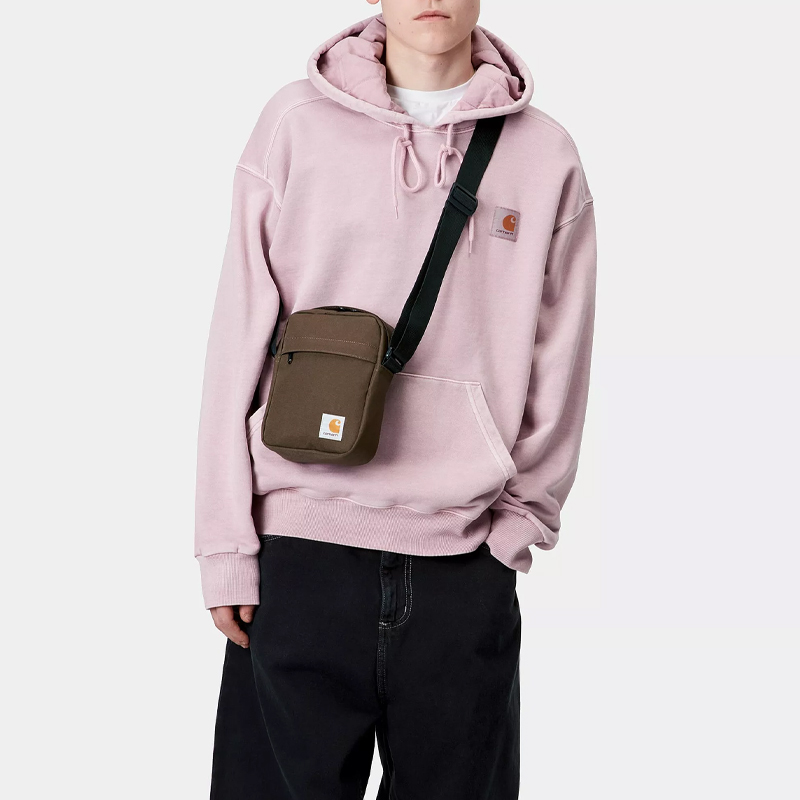 Сумка Carhartt WIP (коричневая) — фото 2
