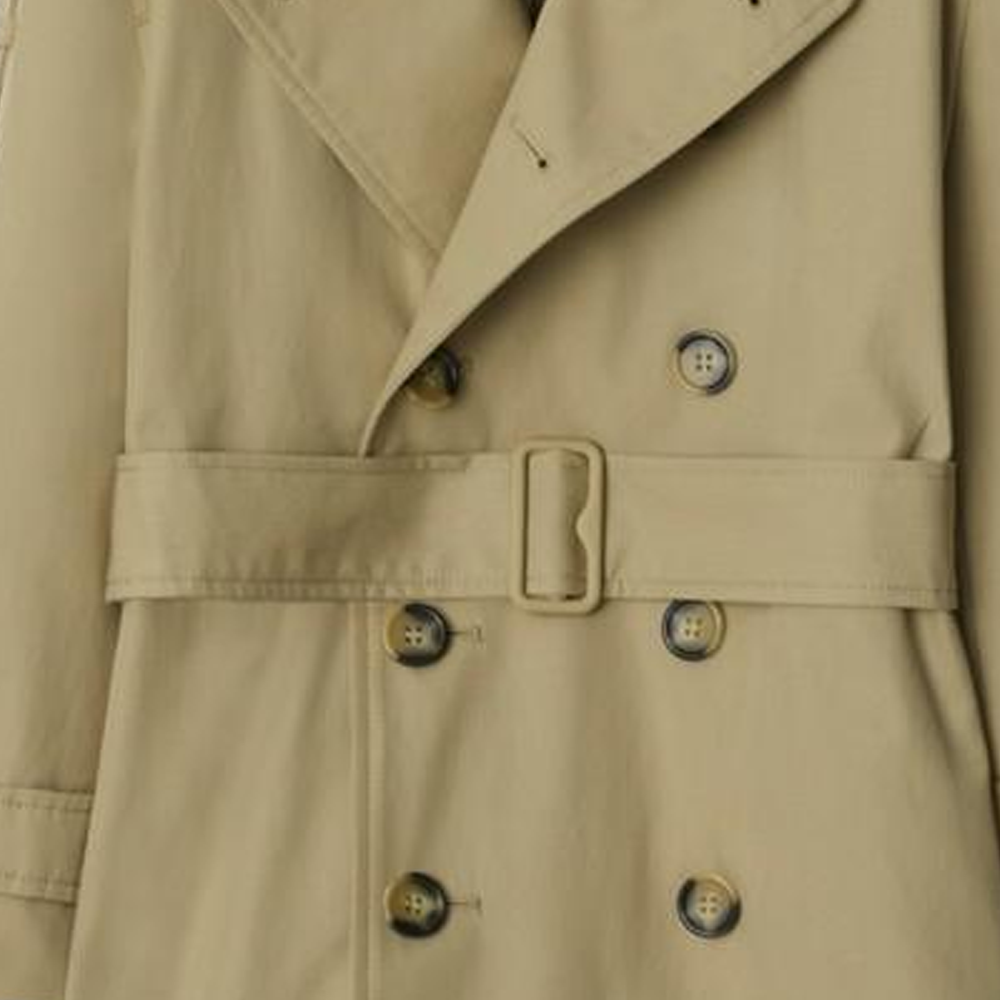 Пальто Burberry FW24 (светло-коричневое) — фото 4