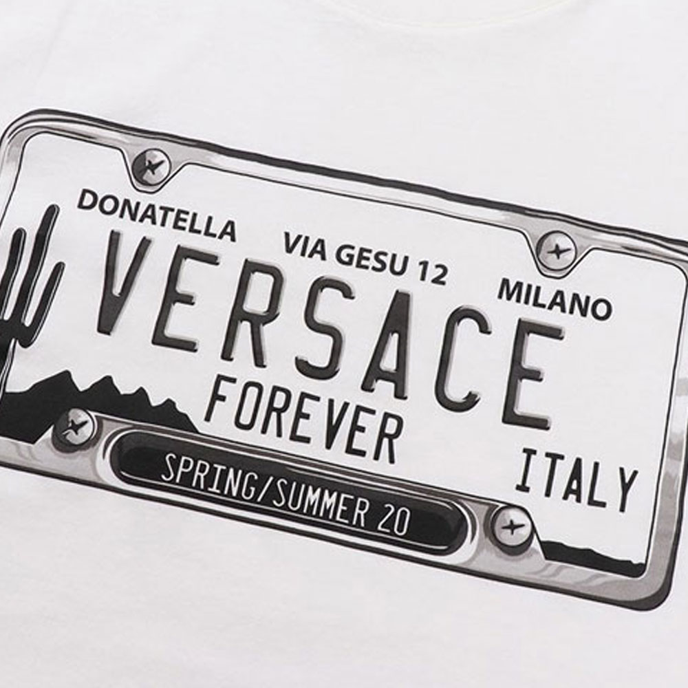 Мужская футболка Versace VERSACE T (бежевые) — фото 6