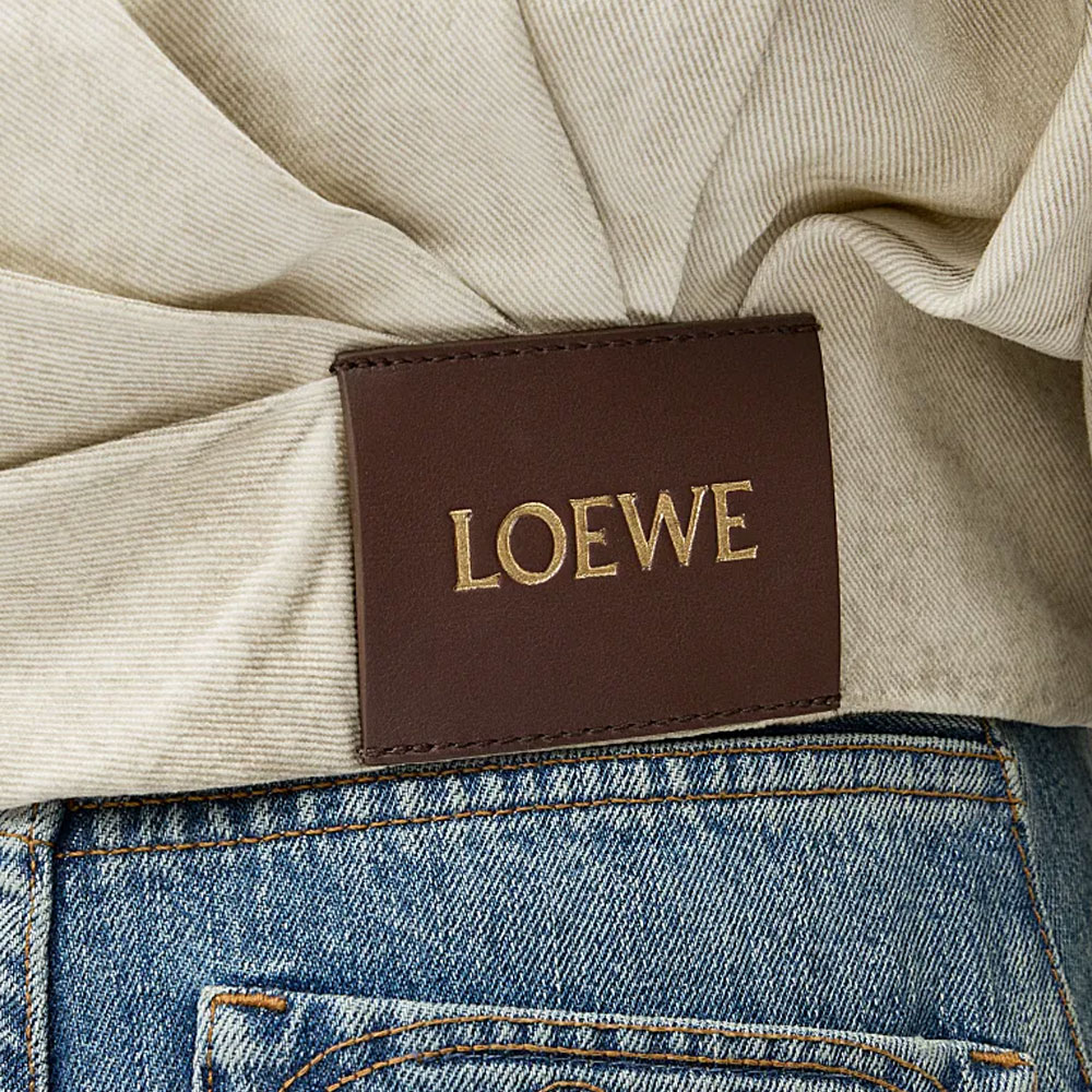 Женская куртка LOEWE SS26 (черная) — фото 6
