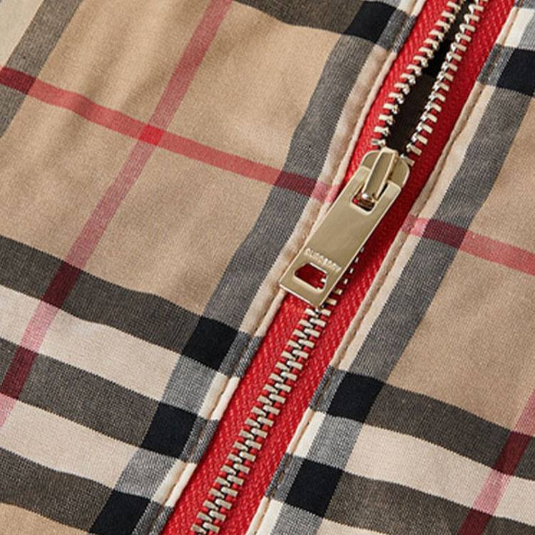 Женское платье Burberry A (бежевое в клетку) — фото 3