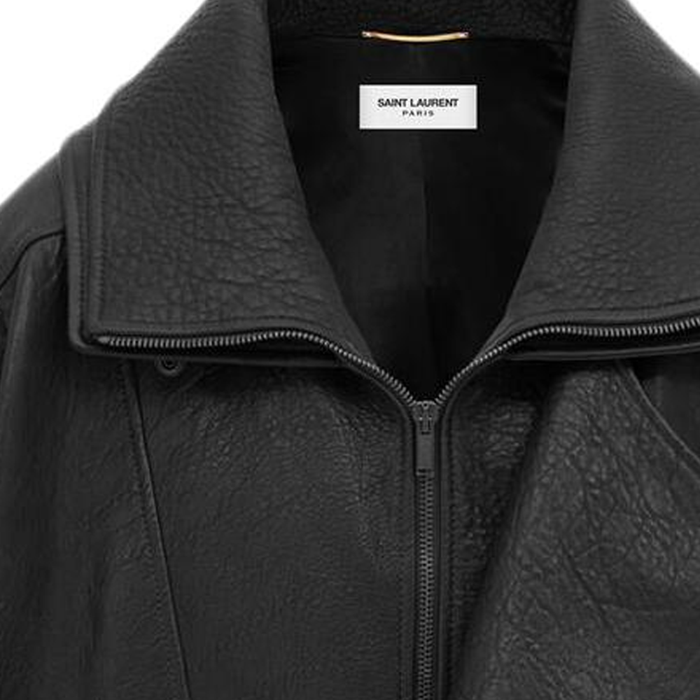 Куртка SAINT LAURENT (черная) — фото 6