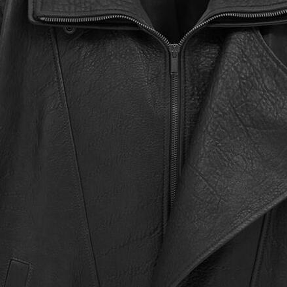 Куртка SAINT LAURENT (черная) — фото 5