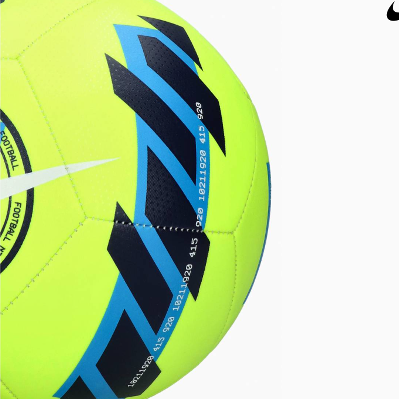 Nike Size 5 Ball Soccer Ball Unisex Green Blue