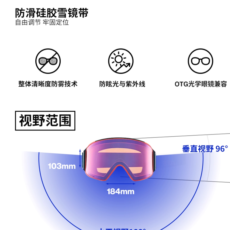 BURTON Anon M4 Asia Version Sun Protection, Anti Fog, Windproof Magnetic Men’s Ski Goggles