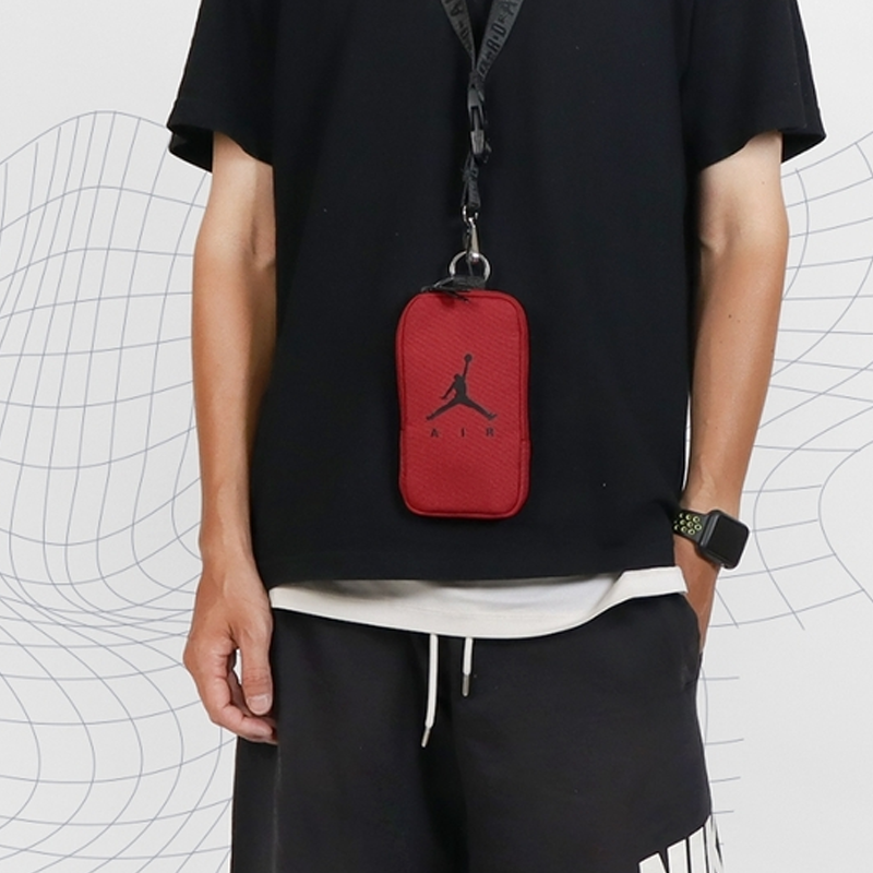 Сумка Jordan Logo (красная) — фото 5