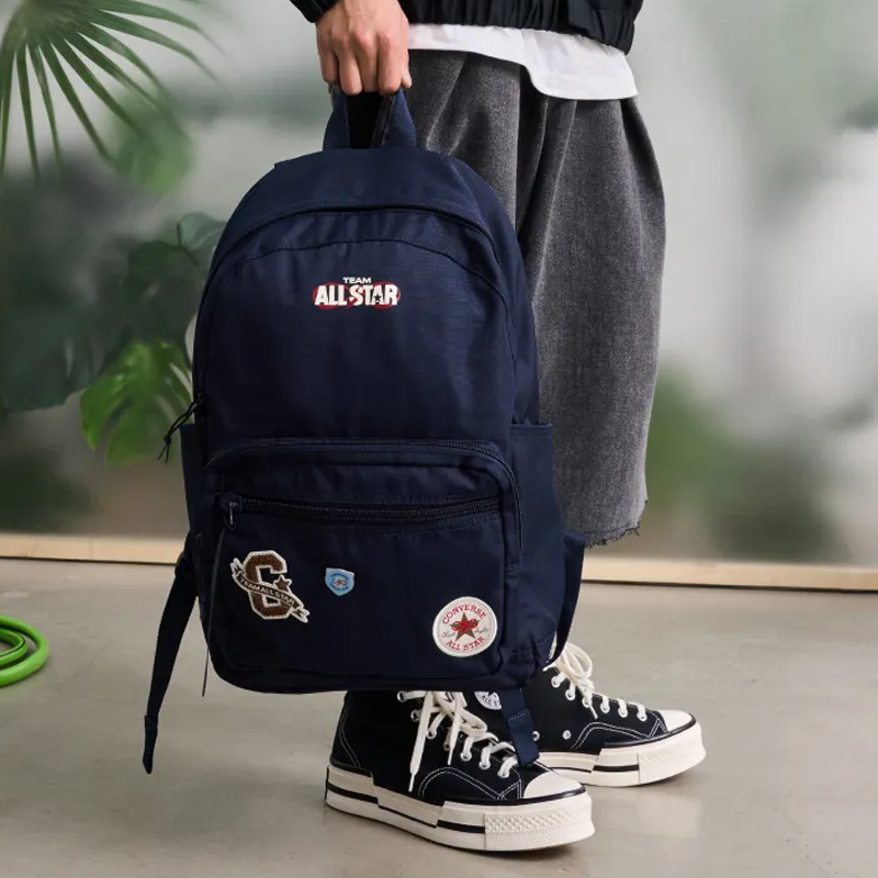 Унисекс рюкзак Converse Go To (синий) — фото 4