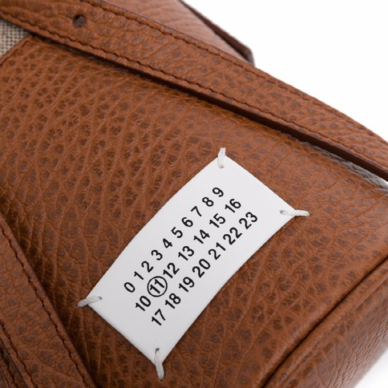 Женская сумка Maison Margiela Maison Margiela Logo (коричневый) — фото 5
